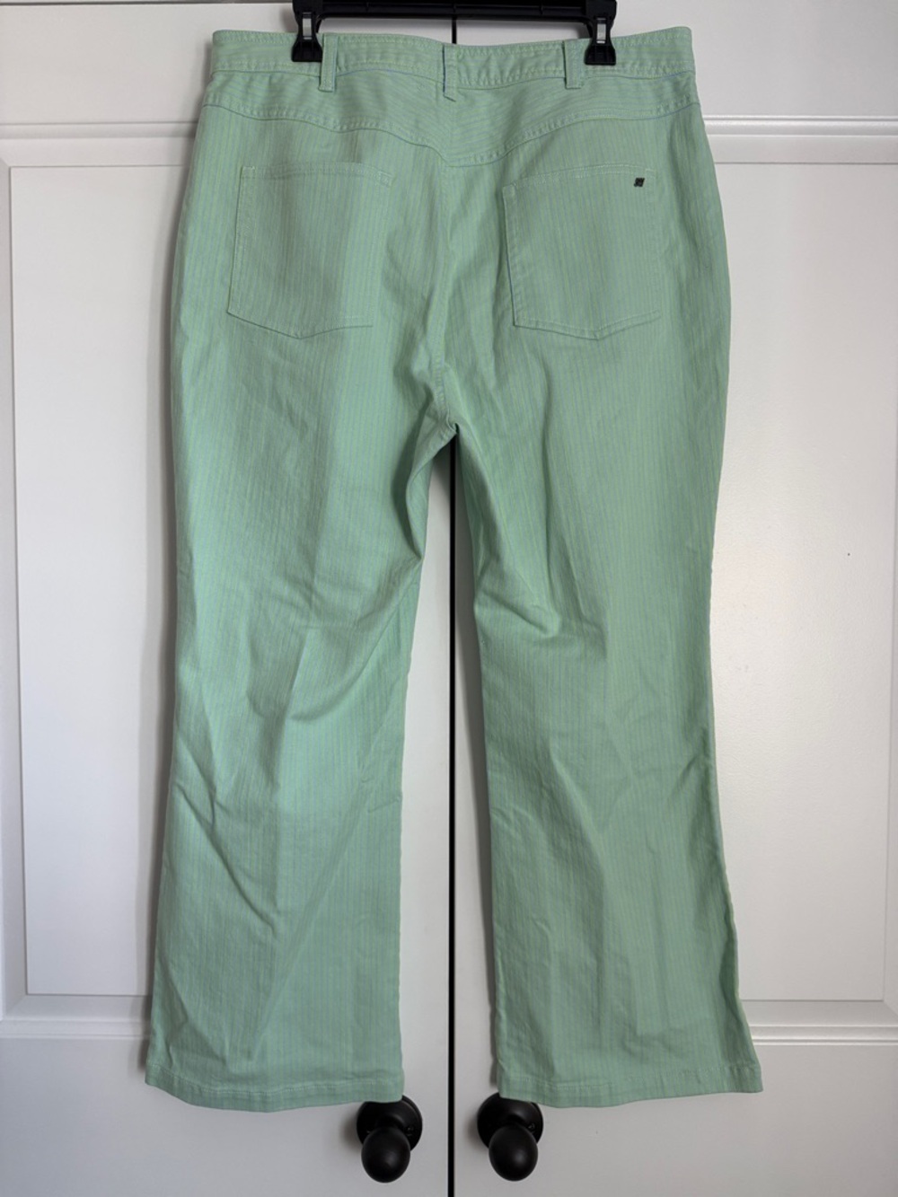 NWT Cinq a Sept Aubrey Pant Striped Cropped Size 16 - Picture 4 of 9